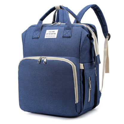 Navy blue shop diaper bag backpack